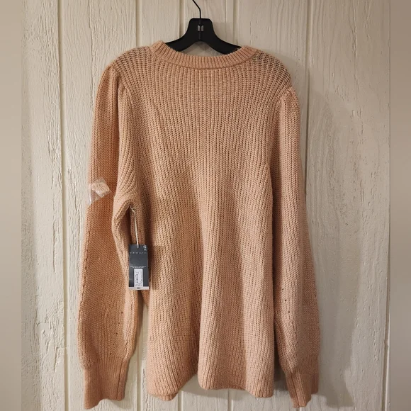 Worthington Ballon Sleeve Crew Neck Sweater - Picture 7 of 11